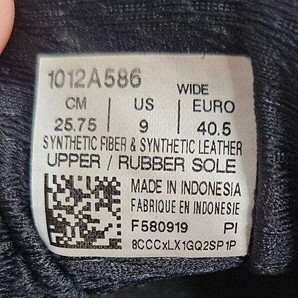 Asics Gel-Nimbus 22 Running Shoes Sneakers Women's US 9 Gray Black White GUC - Picture 5 of 10